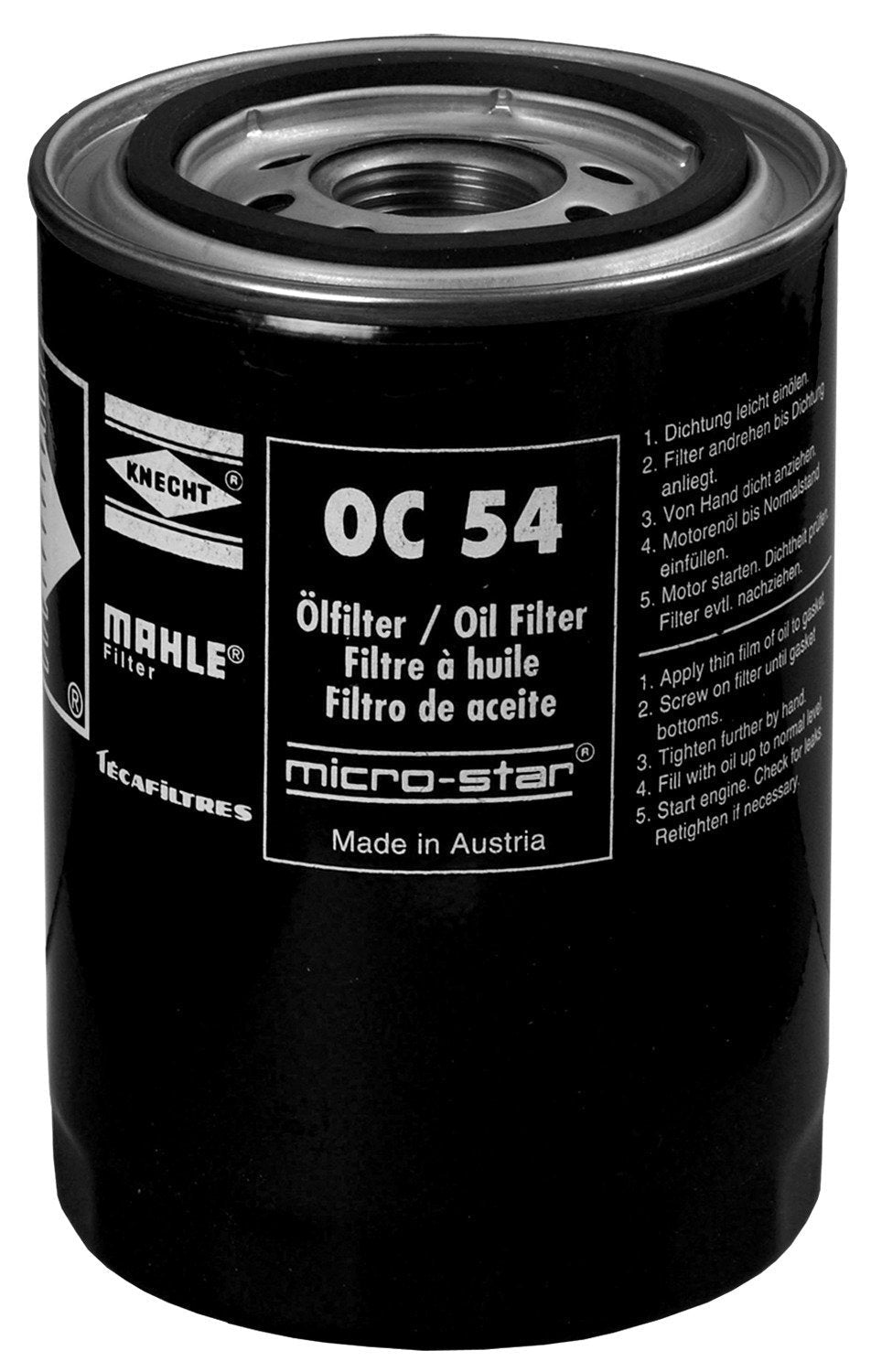 MAHLE Original OC 54 Oil Filter - LeoForward Australia