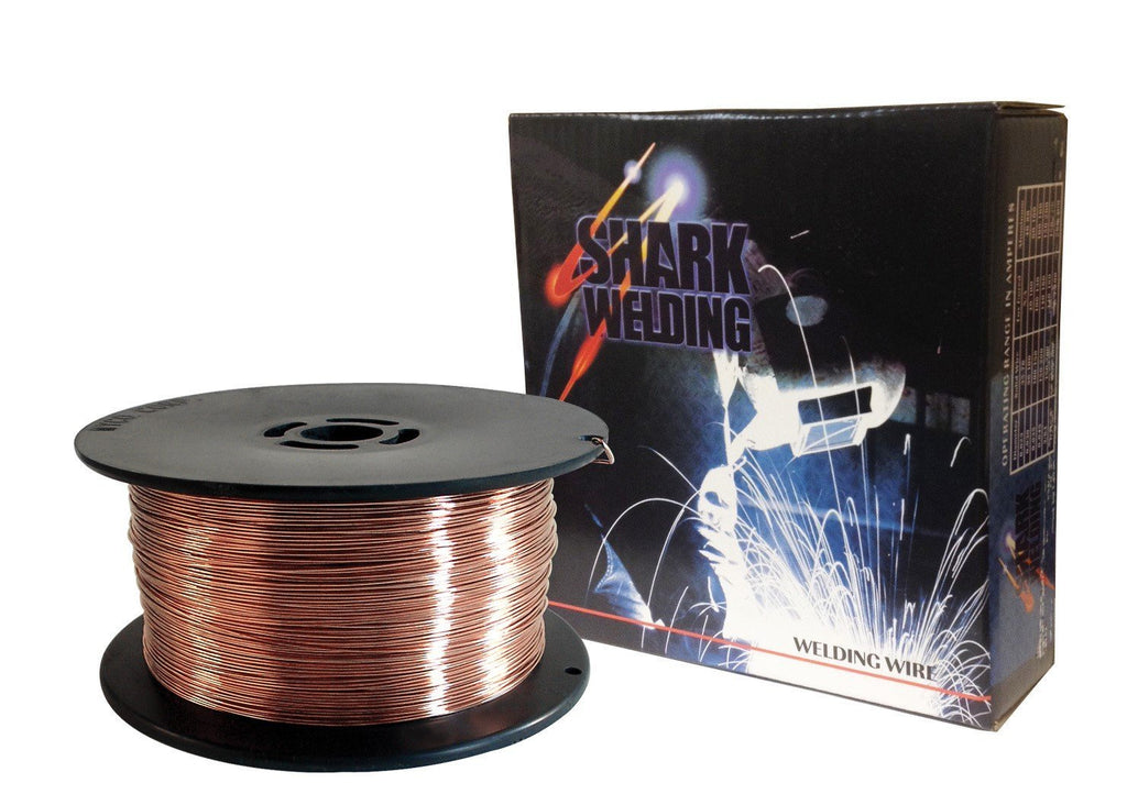  [AUSTRALIA] - Shark Welding 12000 Mild Steel Mig Wire ER70-S6 .023 - 2 lb. Spool 2-lb Spool