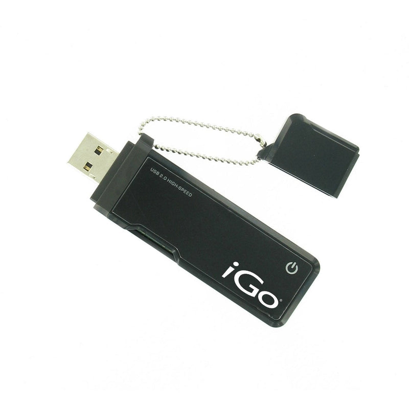iGO Multi-Card Reader USB and Native MicroSD Slot (AC00489-0003) - LeoForward Australia