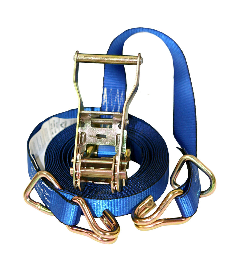  [AUSTRALIA] - Everest Premium Ratchet Tie Down – 1 PK – 1 IN – 16 FT – 1000 LBS Working Load – 3000 LBS Break Strength – Cambuckle Alternative – Cargo Straps Perfect for Moving Appliances, Lawn Equipment and Motorcycles