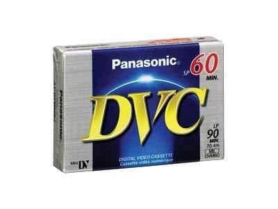  [AUSTRALIA] - Panasonic AY-DVM60EJ 60-Minute DVC (Mini DV) Tape (5-Pack)