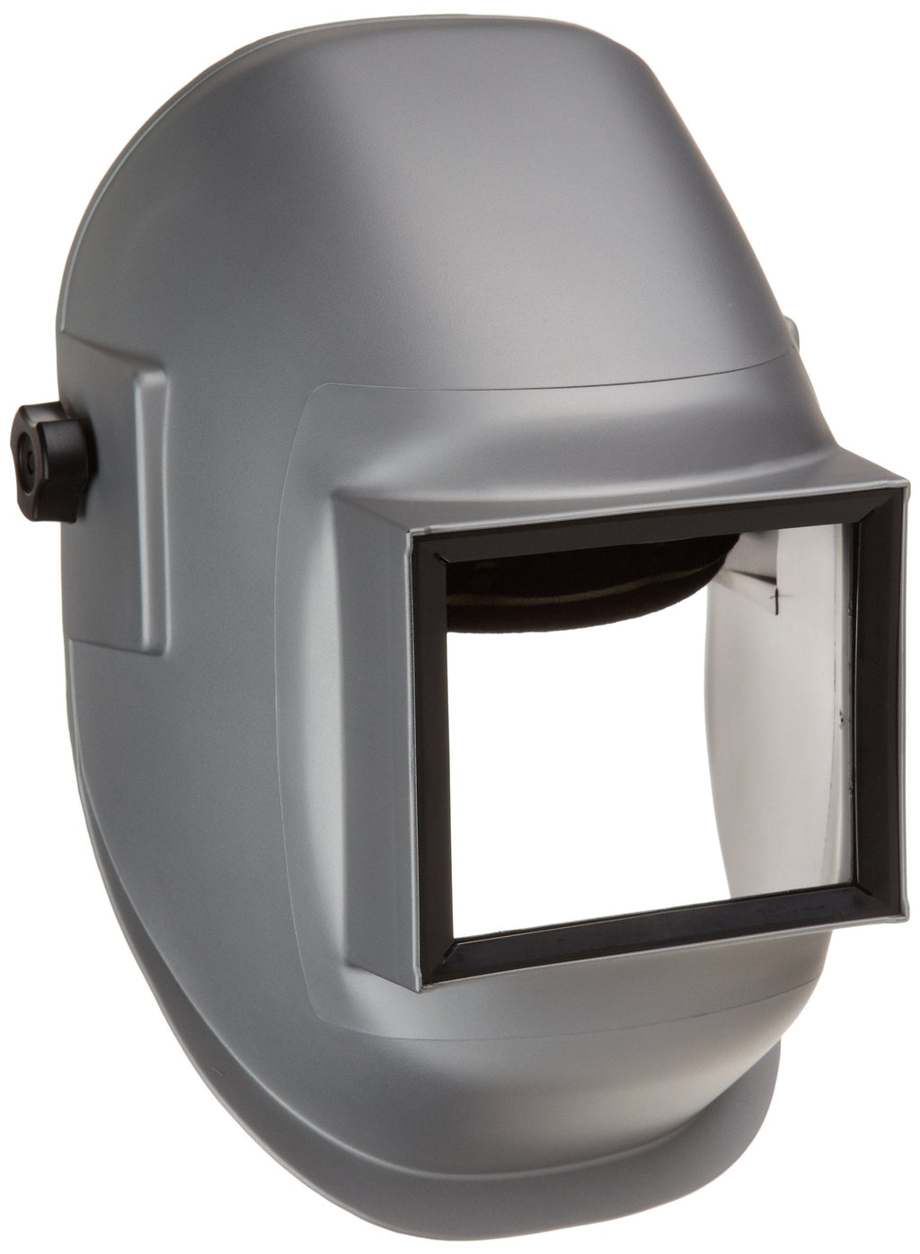  [AUSTRALIA] - Sellstrom Lightweight, Super Tuff Nylon Welding Helmet with 4-1/4" x 5-1/4" Sel-Snap Fixed Front, Tough Thermoplastic Resin, Silver Coated, S29911