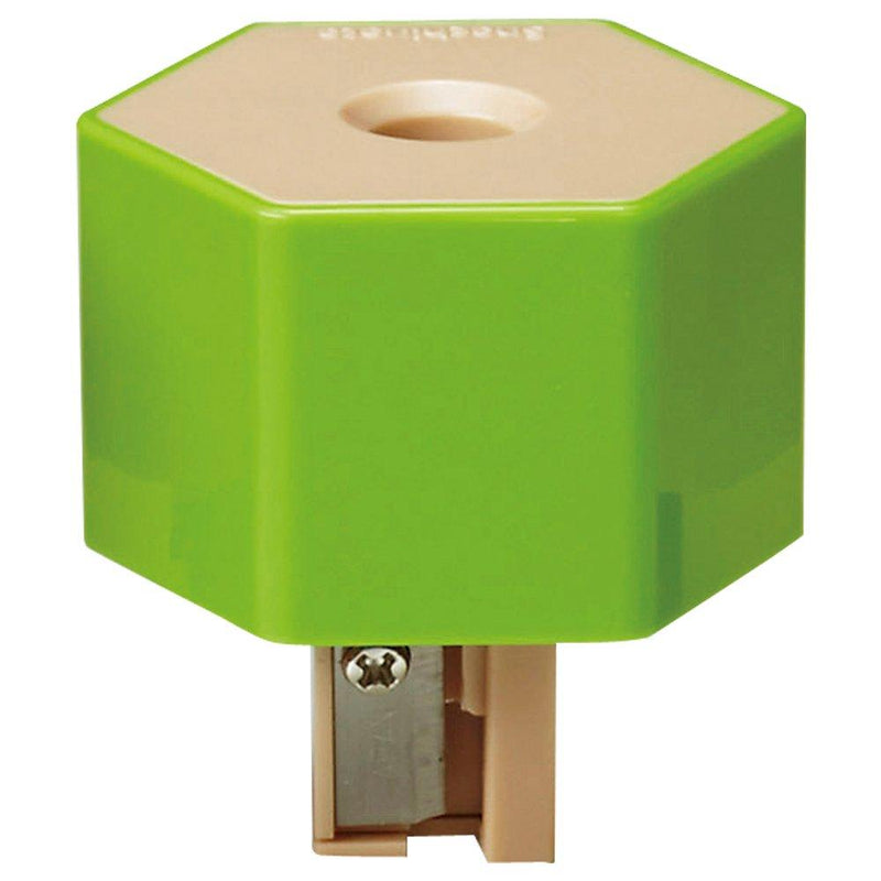 Shachihata ZKC-A3/H Pencil Sharpener Kezuri Cap, Green - LeoForward Australia