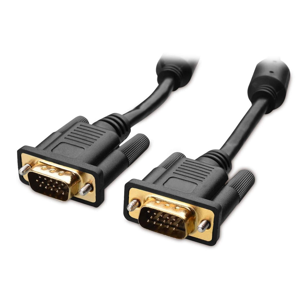  [AUSTRALIA] - Cable Matters VGA to VGA Cable with Ferrites (SVGA Cable) 6 Feet