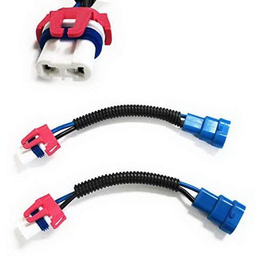  [AUSTRALIA] - iJDMTOY 9005 9145 HB3 H10 Heavy Duty Ceramic Wiring Harness Sockets Compatible With Headlights or Fog Lights