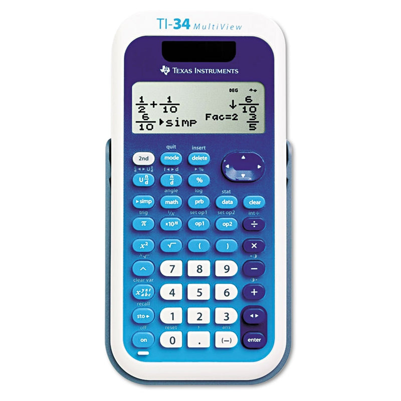  [AUSTRALIA] - TEXTI34MULTIV - Texas Instruments TI-34 MultiView Scientific Calculator