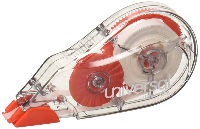  [AUSTRALIA] - UNV75606 - Universal Correction Tape with Two-Way Dispenser, Non-Refillable, 1/5" x 315", 6/Box