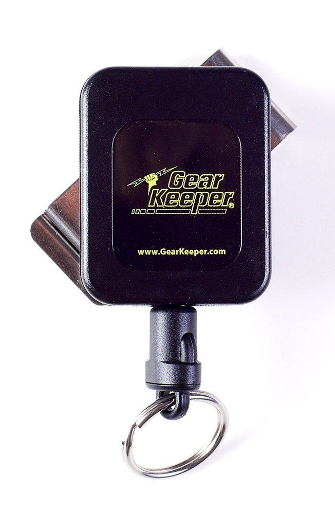  [AUSTRALIA] - Hammerhead Industries Gear Keeper Medium Force / 6oz, 36”, 8-14 Key Retractor RT4-5851 – Features Heavy-Duty Durable Stainless Rotating Belt Clip with Q/C Split Ring Accessory – Made in USA Medium Force: 6oz