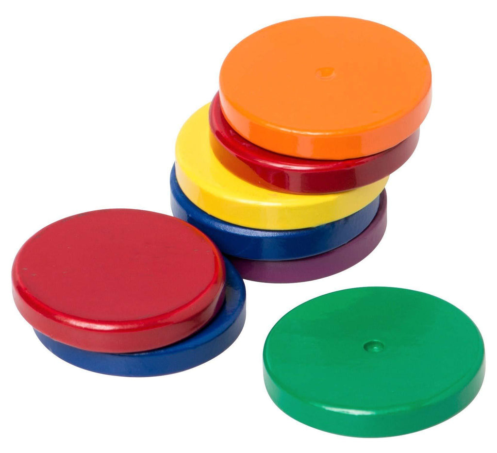 Dowling Magnets Ceramic Disc Magnets (magnetic discs measure 1 inch in diameter x .16 inch thick), Set of 8 - LeoForward Australia