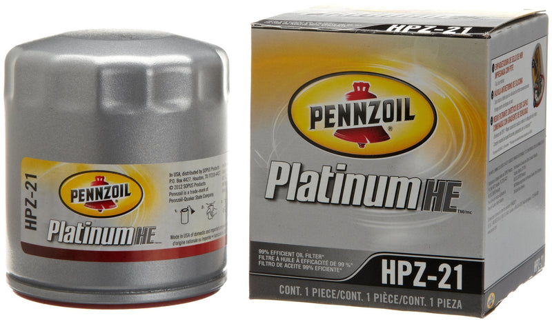 Pennzoil HPZ-21 Platinum Spin-on Oil Filter - LeoForward Australia