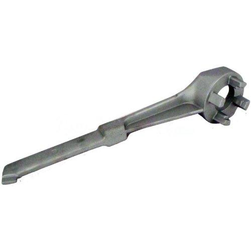  [AUSTRALIA] - Duda Energy dwrench Aluminum Drum Wrench for Opening 10 gal, 15 gal, 20 gal, 30 gal and 55 gal Barrels Standard, 2" Bung Racing Fuel Methanol, 2"