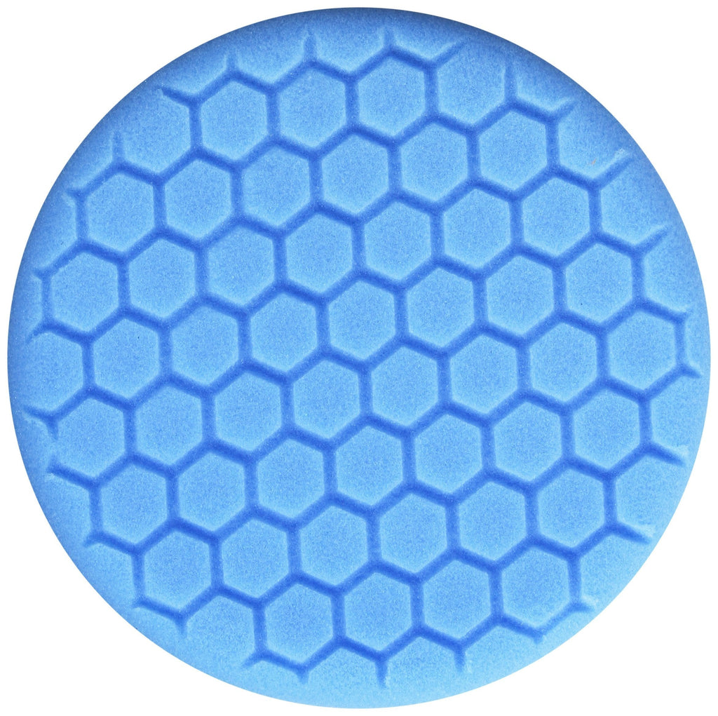  [AUSTRALIA] - Chemical Guys BUFX_105HEX6 Blue Light Polishing/Finishing Pad (6.5 Inch Pad Made for 6 Inch Backing Plates) 7.5 Inch Light Cleaning, Glazes and Gloss Enhancing Pad