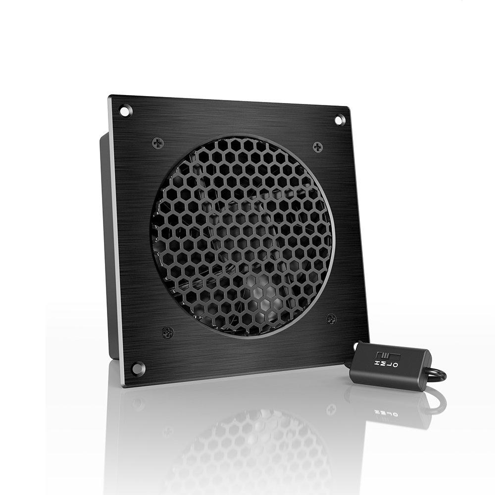 AC Infinity AIRPLATE S3, Quiet Cooling Fan System 6" with Speed Control, for Home Theater AV Cabinets Single 120 - LeoForward Australia