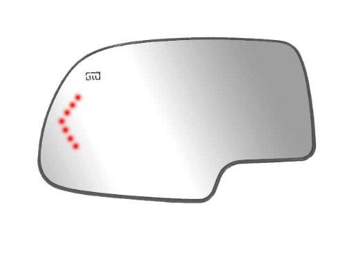  [AUSTRALIA] - Fit System 44058 Driver Side Heated Non-Dimming Mirror Glass with Backing Plate and LED Arrow Turn Signal Light Driver Side (LH)