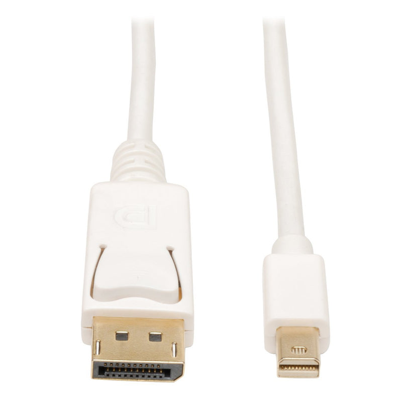 Tripp Lite Mini DisplayPort to DisplayPort Cable 4K x 2K @ 60Hz, 4096 x 2160 Including 1080p, (M/M) 6-ft (P583-006) 6-ft. White - LeoForward Australia