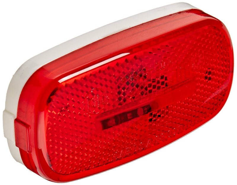  [AUSTRALIA] - Diamond Group 52714 Red 4" x 2" 2 Diode Waterproof LED Marker Light