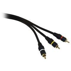PcConnectTM RCA Audio + Video Cable, Male to Male, 6 feet Cable - LeoForward Australia