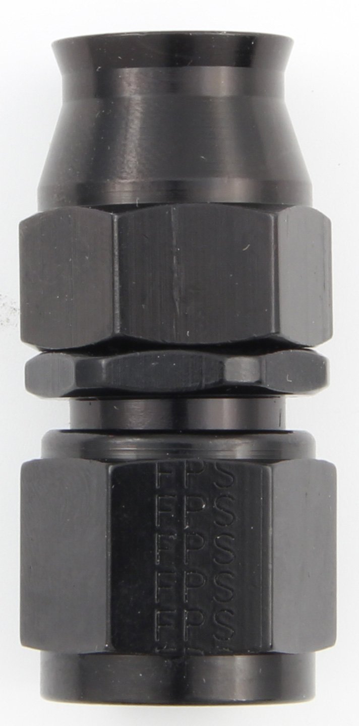  [AUSTRALIA] - Fragola 680106-BL Black Size (-6) Straight PTFE Hose Fitting