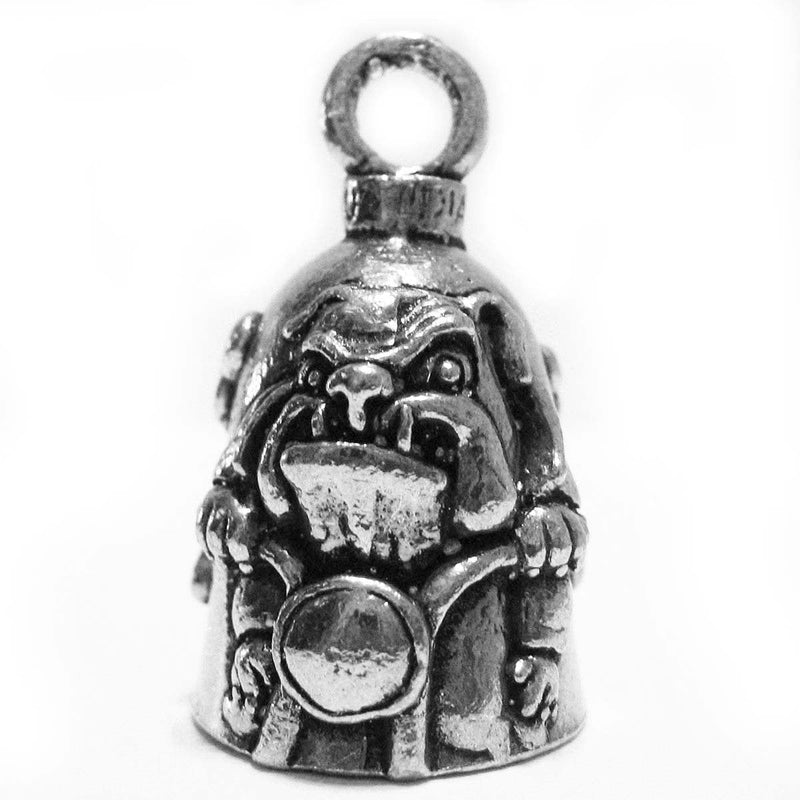 Guardian Bad to the Bone Bulldog Motorcycle Biker Luck Gremlin Riding Bell or Key Ring - LeoForward Australia