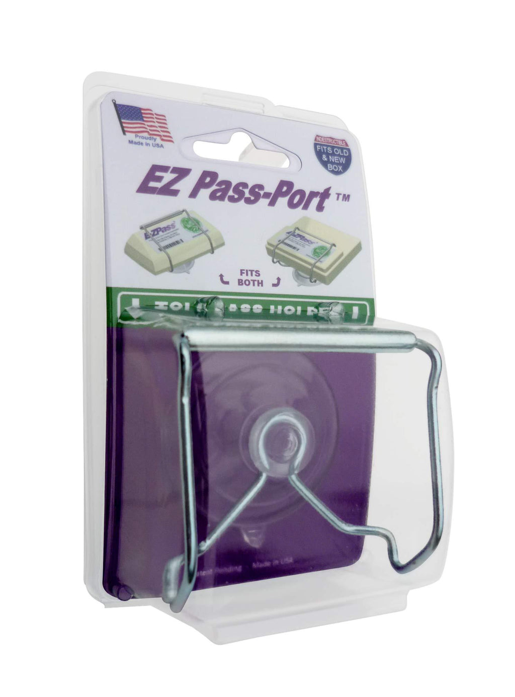  [AUSTRALIA] - JL Safety EZ Pass-Port -  Indestructible Holder fits Mini and OLD size EZ Pass (not the Flex or HOV switch models), I Pass, I Zoom, PalPass hard case and FasTrak transponders. Holder only. Made in USA