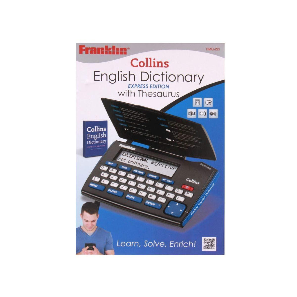  [AUSTRALIA] - Franklin DMQ221 Collins English Dictionary with Thesaurus