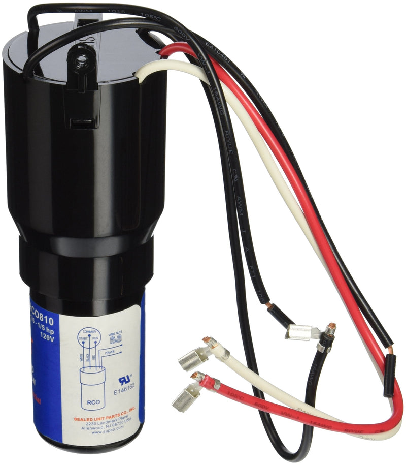  [AUSTRALIA] - Supco RCO810 3 n' 1 START Hard Start Kit , Black