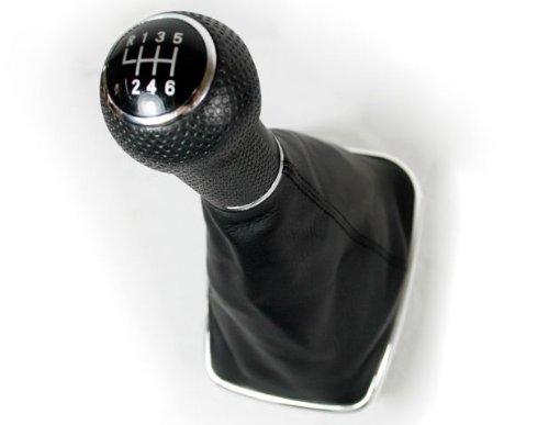  [AUSTRALIA] - 6 Speed Chrome Gear Shift Knob 1pcs Shift Knob Gaitor For 99-2005 VW Mk4 Golf/GTI/R32 1999-2004 Mk4 Jetta/Bora 1999 2000 2001 2002 2003 2004 2005