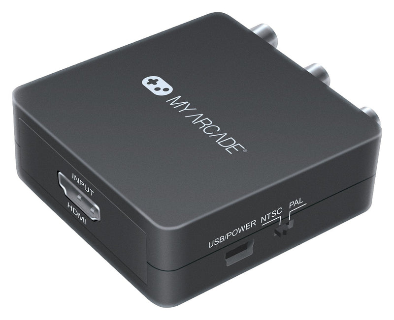  [AUSTRALIA] - My Arcade DGUN-2937 Retro Converter for HDMI to Composite, White
