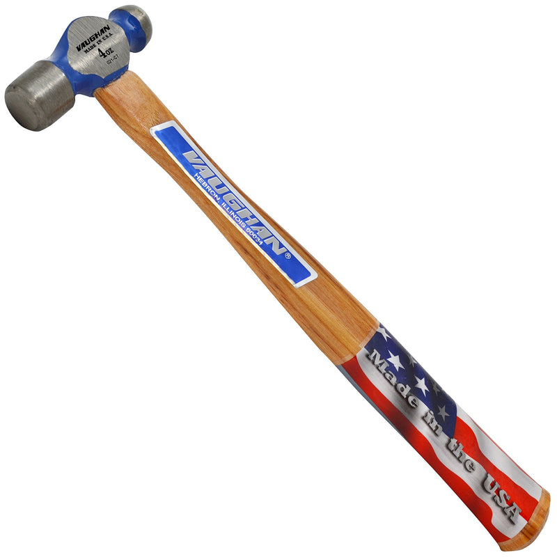  [AUSTRALIA] - Vaughan TC504 4-Ounce Commercial Ball Pein Hammer , White