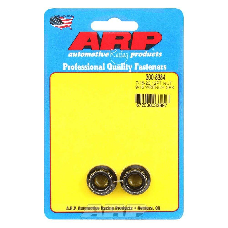  [AUSTRALIA] - ARP 300-8374 Nut Kit (7/16-20, 9/16 Socket 12 Point)