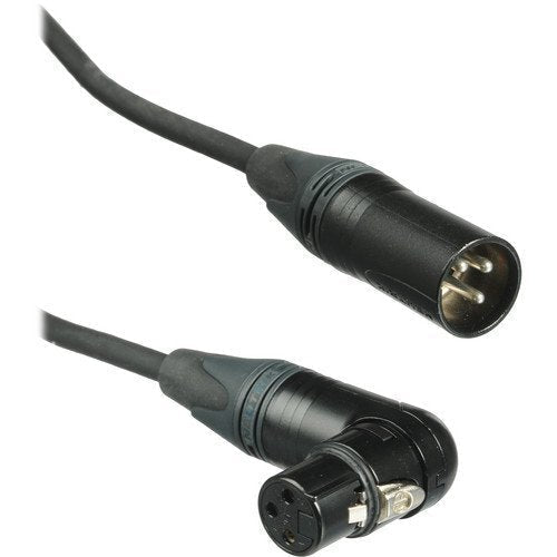  [AUSTRALIA] - Kopul Premium Performance 3000 Series XLR M to Angled XLR F Microphone Cable - 1.5' (0.45 m)