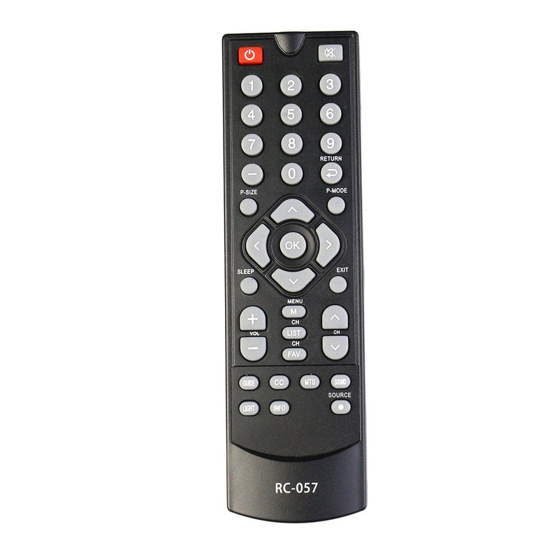 NEW replaced RC-057 RC 057 rc057 TV REMOTE CONTROL for COBY LEDTV1935 TFTV1925 TFTV2225 TFTV2425 TFTV4028 TFTV1925 TFTV2225 EDTV1935 TFTV1925 TFTV2225 TFTV2425 TFTV4028 LEDTV3226 LEDTV5536 TFTV3229 TV - LeoForward Australia