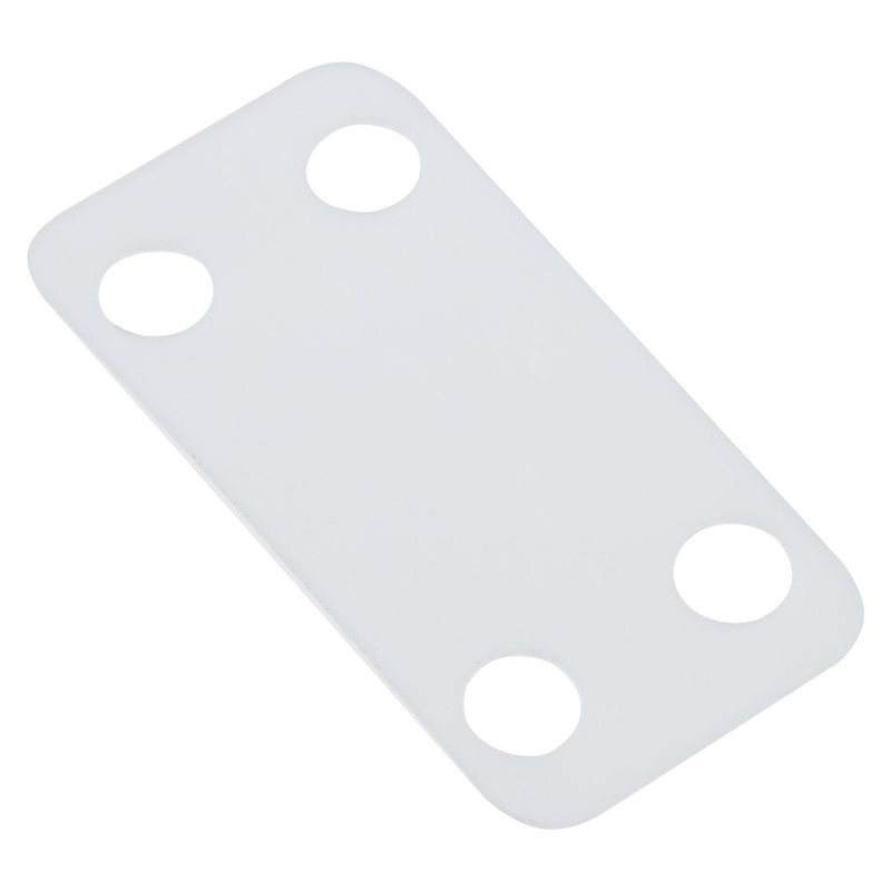  [AUSTRALIA] - Panduit MP350-C Marker Plates Loose Piece, Nylon 6.6, Indoor Environment, Cable Ties Mounting Method, White, 3.03" Hole Spacing, 0.75" Width, 3.5" Length (Pack of 100)