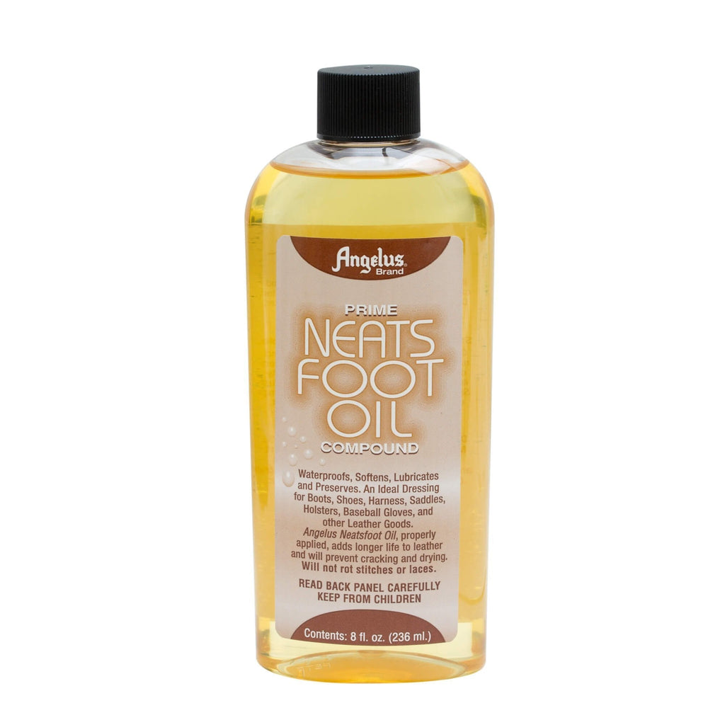  [AUSTRALIA] - Angelus Brand Prime Neatsfoot Oil Compound Shoes Boots Leather Waterproof Softener Protector Conditioner 8 oz