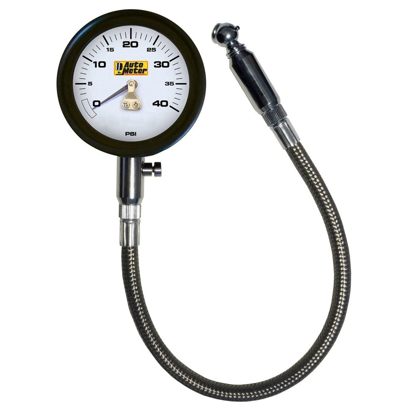  [AUSTRALIA] - AUTO METER (2162 0-40 PSI Analog Tire Pressure Gauge