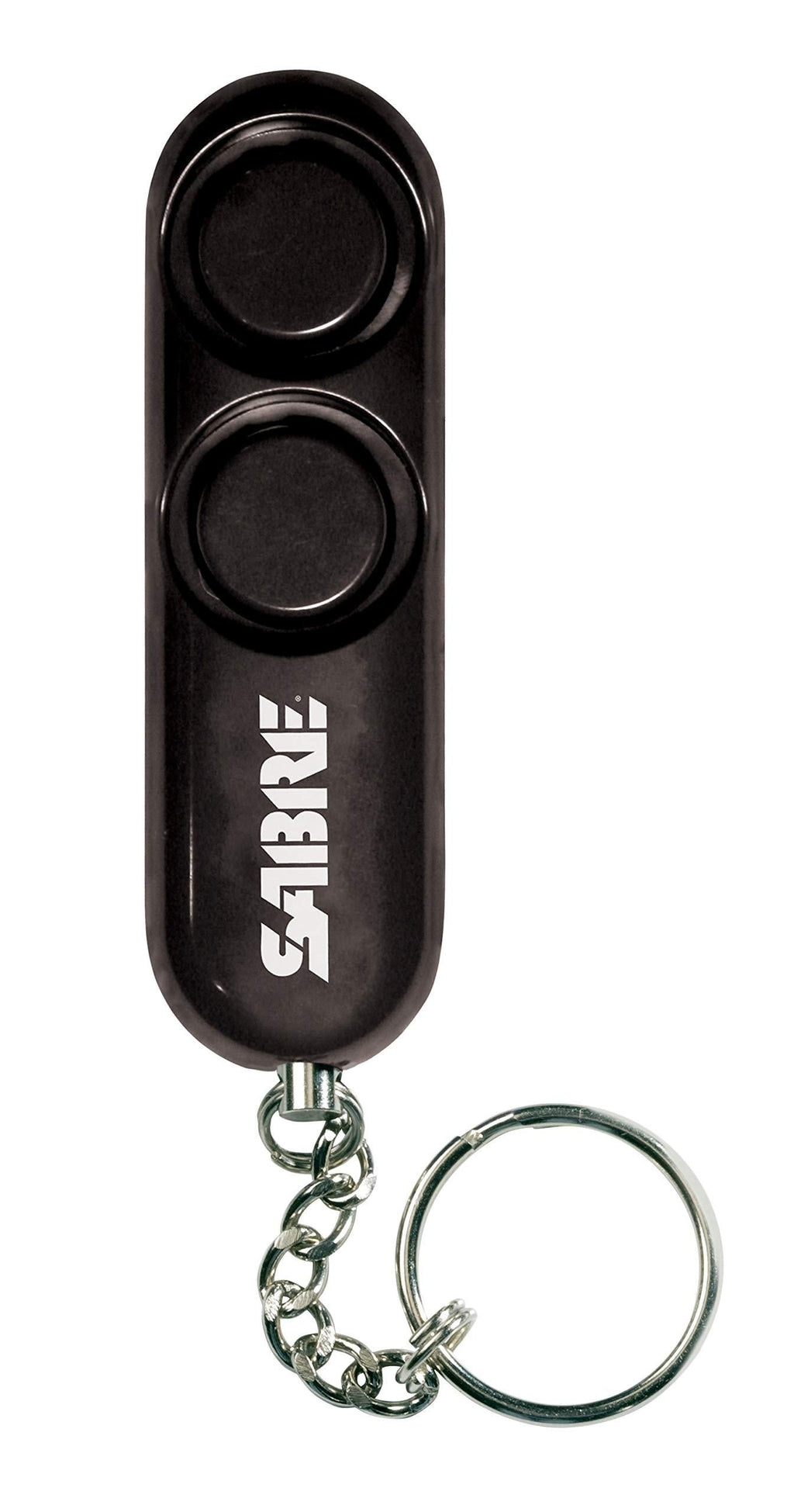 SABRE Self-Defense Safety LOUD Dual Siren PA-01 Key Ring, 120dB, Audible Up To 1,280 Feet (390 Meters), Simple Operation, Reusable, One Size, Black Personal Alarm - LeoForward Australia