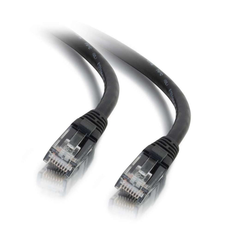  [AUSTRALIA] - C2G 03986 Cat6 Cable - Snagless Unshielded Ethernet Network Patch Cable, Black (12 Feet, 3.65 Meters)