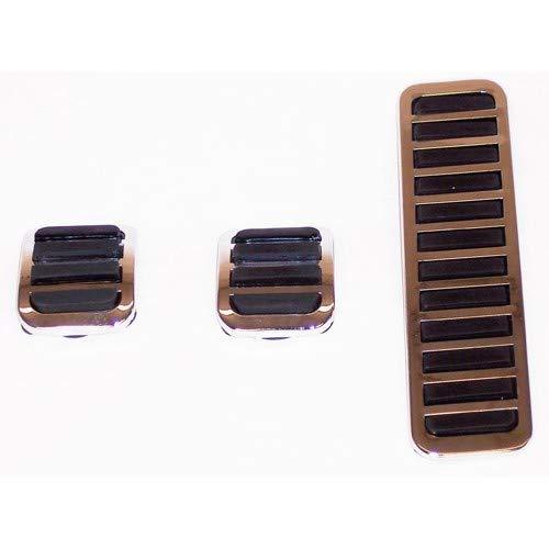  [AUSTRALIA] - EMPI 4551 Pedal Covers, Brake, Clutch & Accel., 3-Piece Set, VW Type 1 Bug, Type 2 Bus, 55-67, All Type 3