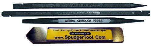 4 Non-Mar US Made Menda Nylon and Metal Spudger Pry Repair Tools to Open Laptop, Smartphone, Tablet and MP3 Cases - LeoForward Australia