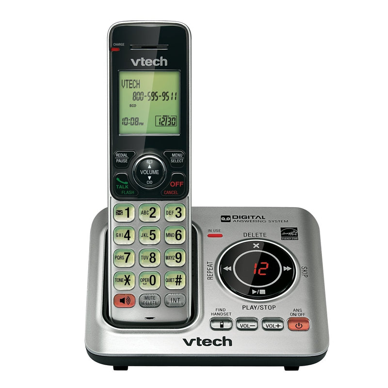 VTech CS6629 Dect 6.0 1-Handset Cordless Answering System - LeoForward Australia