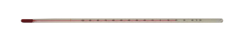 Thermco ACC610S SAMA Precision Red Spirit Filled Laboratory Thermometer, 0 to 230°F Range, 2°C Division, Total Immersion, 305mm Length - LeoForward Australia