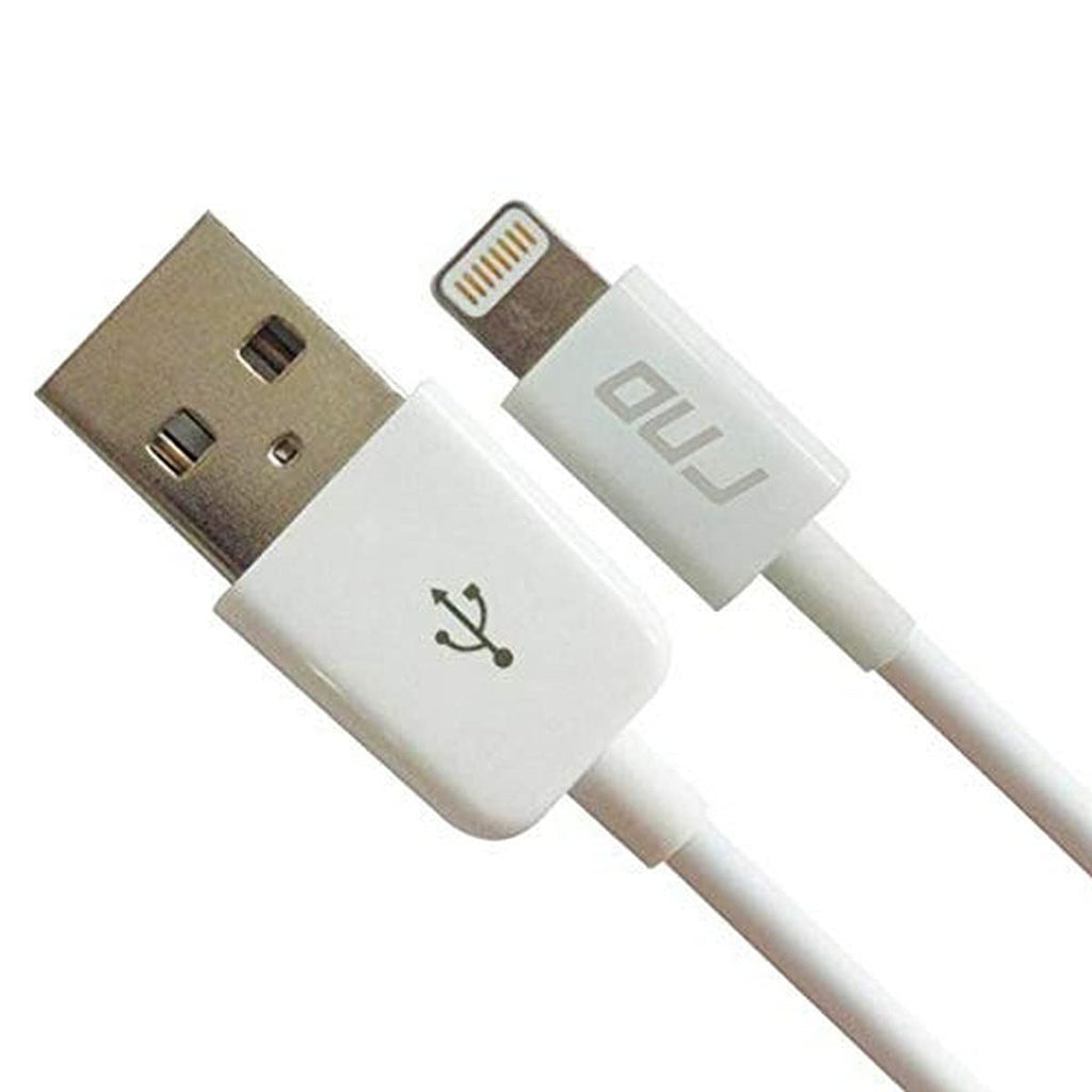 RND Apple Certified Lightning to USB 1.5FT Cable for iPhone (Xs, XS Max, XR, X, 8, 8 Plus, 7, 7 Plus, 6, 6 Plus, 6S, 6S Plus) iPad (Pro, Air, Mini) and iPod (1.5 feet/.5 Meter/White) Snow White Standard Packaging - LeoForward Australia