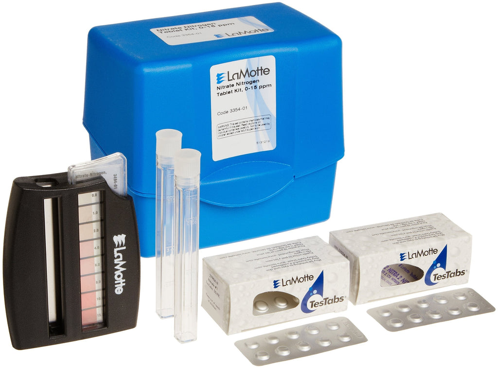 LaMotte 3354-01 Nitrate Nitrogen Tablet Kit, 0-15ppm Range - LeoForward Australia