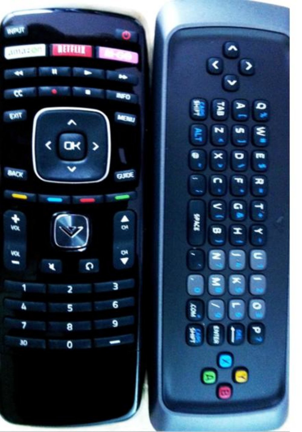Beyution New 3D Keyboard Remote xrt301 for M3D550SL M3D651SV M3D550KDE M3D470KDE VIZIO 3D TV - LeoForward Australia