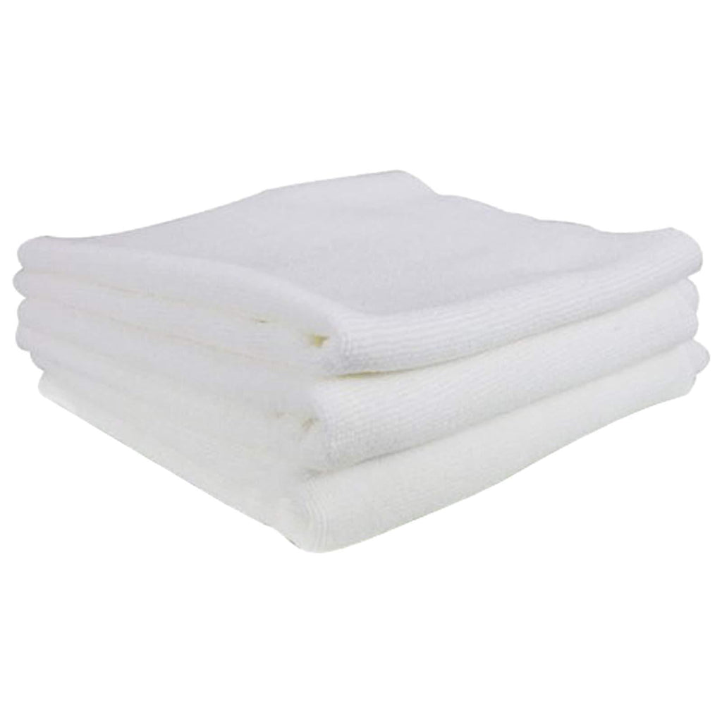  [AUSTRALIA] - Chemical Guys MIC_801_03 Monster Edgeless Microfiber Towel, White (16 in. x 16 in.) (Pack of 3) White (Pack of 3)