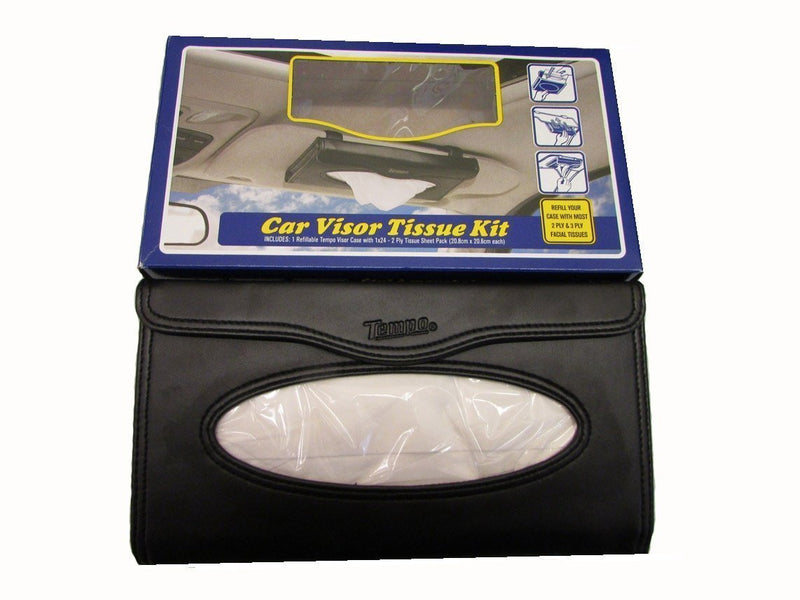  [AUSTRALIA] - Tempo Visor Tissue Case Starter Kit, Black