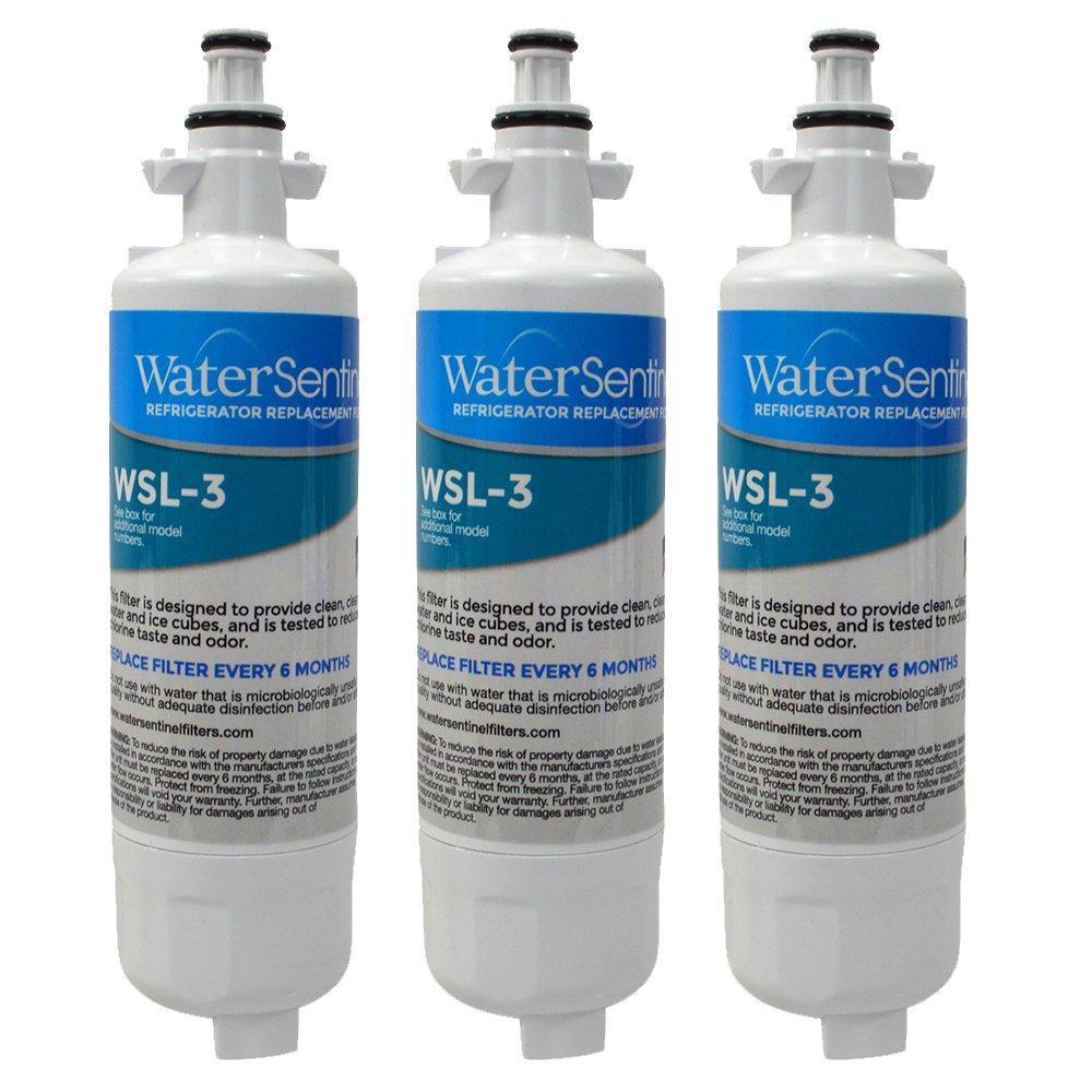WaterSentinel WSL-3 Refrigerator Replacement Filter: Fits LG LT700P Filterss (3-Pack) - LeoForward Australia