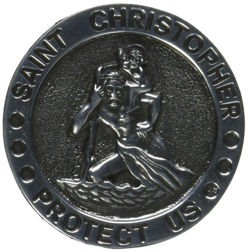  [AUSTRALIA] - Cathedral Art Auto Visor Clip, St. Christopher