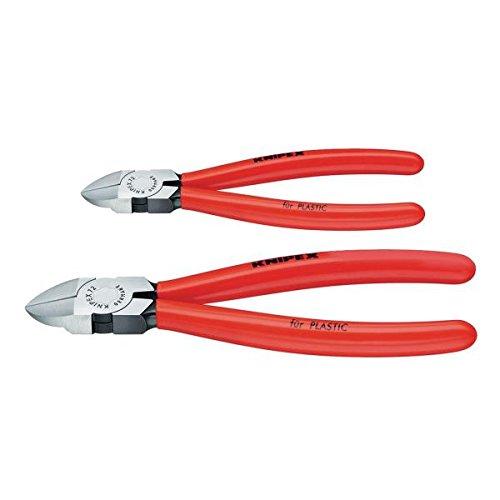  [AUSTRALIA] - KNIPEX Tools 9K 00 80 90 US Flush Cut Diagonal Cutters Set, 2-Piece