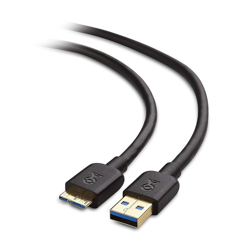 Cable Matters Short Micro USB 3.0 Cable (USB to USB Micro B Cable) in Black 3 ft 1m 1 - LeoForward Australia